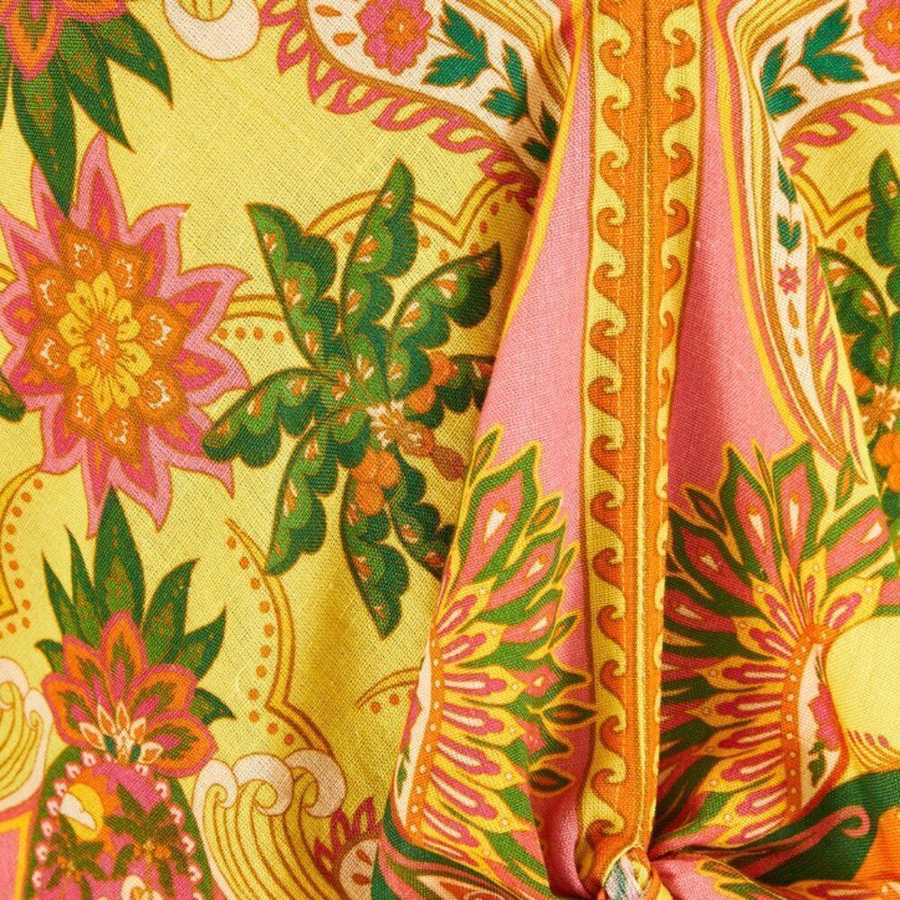 Farm Rio Brazil Palm Tree Halter Top - Picture 5 of 8